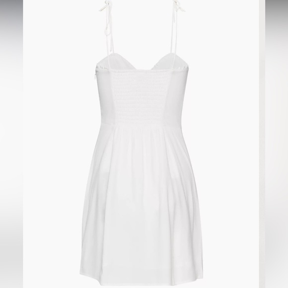 Wilfred Aritzia Fable Dress with B&W Floral Pattern - Picture 5 of 10